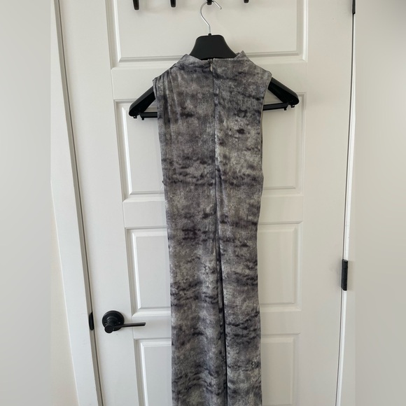 Ardene Printed Mesh Draped Dress | L - Picture 7 of 10